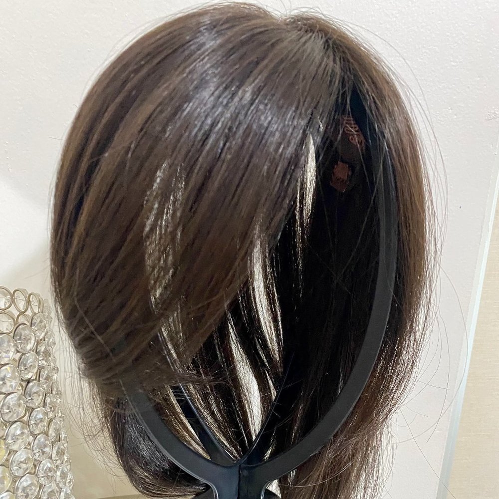 easiFringe (HD) | HF Synthetic Clip in Bangs (Mono Base) Color 6 Fudgesicle
